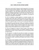 RESUMEN VIDA Y OBRA DE ANTONIO NARIÑO.