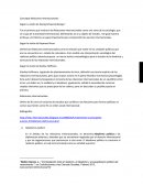 Concepto Relaciones Internacionales