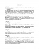 Realización de entrevista a los padres, realización de la historia clínica, entrega de consentimiento informado.