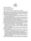 TEMA: EN QUE SE RELACIONA LA ENFERMERÍA CON LA QUÍMICA.