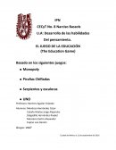 EL JUEGO DE LA EDUCACIÓN (The Education Game)