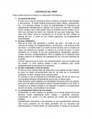 LOS NIVELES DEL AMOR.