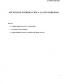 APUNTES DE INTRODUCCIÓN A LA CONTABILIDAD