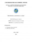 PRINCIPIOS DE LA GESTION DE LA CALIDAD