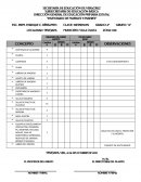 Inventario de muebles y enseres