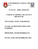 TITULO DEL TEMA: PARADIGMA.