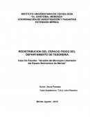 REDISTRIBUCION DEL ESPACIO FISICO DEL DEPARTAMENTO DE TESORERIA