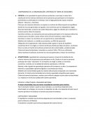 DIMENSIONES DE LA ORGANIZACIÓN: CRITERIOS DE TOMA DE DECISIONES