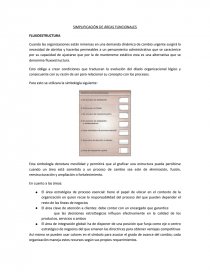 SIMPLIFICACIÓN DE ÁREAS FUNCIONALES. Página 1