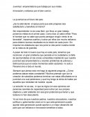 Innovación y esfuerzo por el bien común.