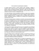 De la sumisión a la participación ciudadana.La historia nacional enmarca un devenir histórico herido