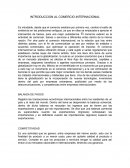 INTRODUCCION AL COMERCIO INTERNACIONAL.BALANZA DE PAGOS