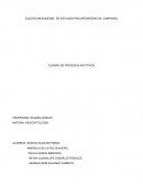 CUADRO DE PROCESOS AFECTIVOS