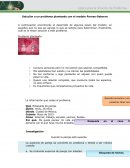 Solución a un problema planteado con el modelo Parnes-Osborne.