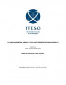 EL SINDICALISMO EN MEXICO Y SUS ANTECEDENTES INTERNACIONALES.