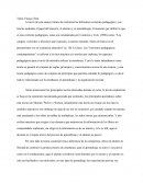 Contraste de corrientes pedagogicas