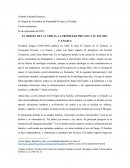 EL ORIGEN DE LA FAMILIA, LA PROPIEDAD PRIVADA Y EL ESTADO. Friedrich Engels (1820-1895) publica en 1884 la obra El Origen de la Familia, la Propiedad Privada y el Estado y junto con Marx redactó