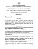 ESCUELA SUPERIOR DE SEGURIDAD E HIGINE INDUSTRIAL