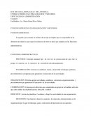 ORGANIZACION Y METODOS..