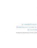 En el siguiente ensayo voy a referirme primero a un problema que ocurre con mucha frecuencia y que el gobierno aún no puede controlar y es la evasión del pasaje en el Transantiago