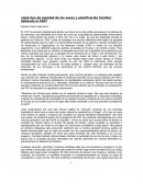 Acerca de la equidad de los generos.