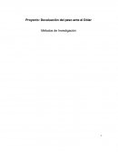 Devaluación del peso ante el Dólar Métodos de Investigación
