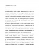 Nuestro cambiante clima