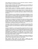 Costo ambiental: rubro asumido con el fin de implementar programas, estrategias o proyectos dirigidos a la conservación ambiental.