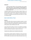 Sector Turístico Público y Privado