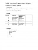 Trabajo Experimental: Aglomerantes Hidráulicos