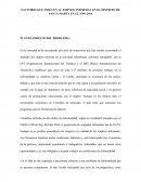 FACTORES QUE INDUCEN AL EMPLEO INFORMAL EN EL DISTRITO DE SANTA MARTA EN EL AÑO 2014