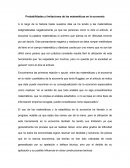 Probabilidades y limitaciones de las matemáticas en la economía