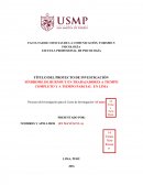 Modelo de un reporte de investigacion.