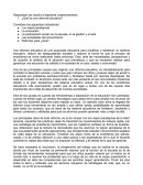 ¿Qué es una reforma educativa?