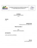 PRACTICA NUM. 2 ELABORACION DE CHORIZO- JOSE JAVIER RIOS CONTRERAS..