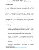 Punto de equilibrio..