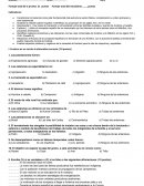 Prueba de Historia Geografía y Ciencias Sociales.