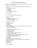 ESTRUCTURA DE PROYECTOS DE INVESTIGACION.