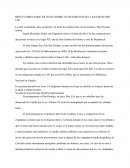 BREVE COMENTARIO DE TEXTO SOBRE UN FRAGMETNO DEL CANTAR DE MÍO CID