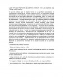 ¿Que tipo de profesor se espera formar con los cursos del eje metodologico?