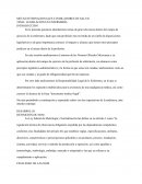 Metas internacionales.