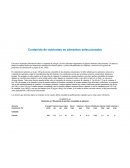 Contenido de nutrientes en alimentos seleccionados.