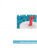 Motivación para el desempeño.