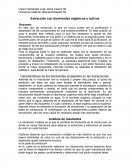 Extracción con disolventes orgánicos y activos
