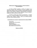 Sistema para el registro de usuarios y ventas de equipos y electrodomésticos .