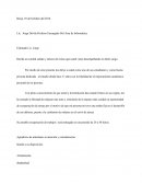 Reciba un cordial saludo y deseos de éxitos que usted viene desempeñando en dicho cargo.