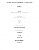 Influencia de la personalidad en los puestos de trabajo