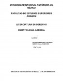 DEONTOLOGÍA JURÍDICA Y LA RESPONSABILIDAD DEL ABOGADO.