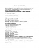 TIEMPOS Y ACTIVIDADES DE COLOR