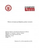 México en la época prehispánico, primer escenario.